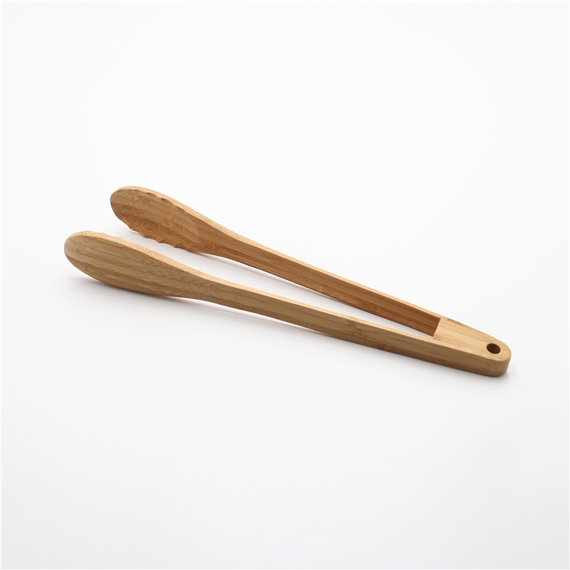 Eco-friendly Food Grade Bamboo Food Clips Bamboo Bread Food Tongs For Sale
