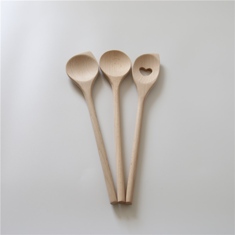 Wholesale Cookware Set Kitchen Tools Bamboo Cooking Tools Bamboo Cooking Utensil Set Kitchen Spatula Set with Handle - Image 4